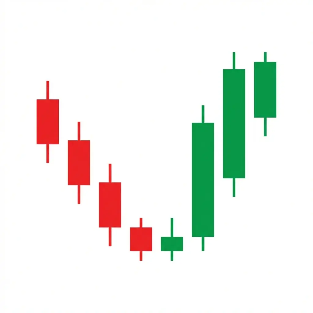 Bullish Support Bounce showing price declining to a well-established support level and bouncing higher with a bullish rejection candle