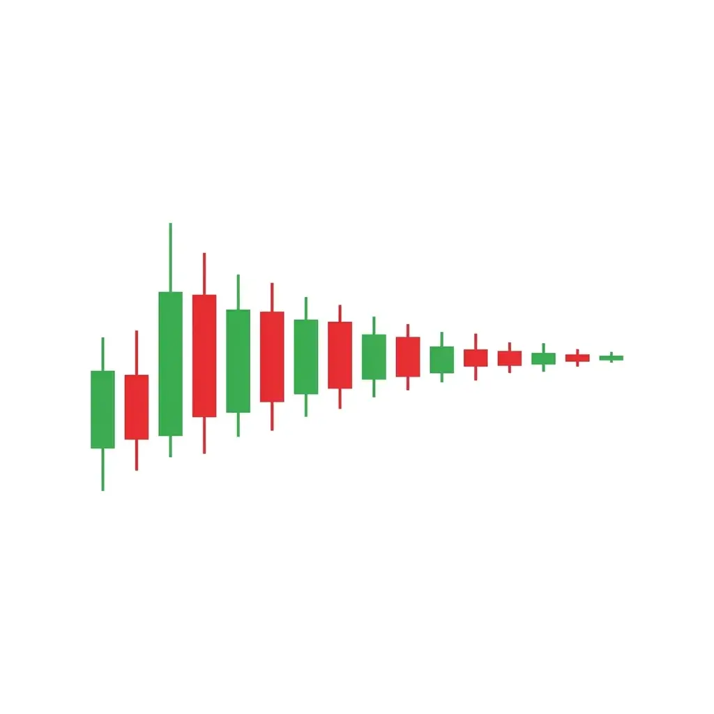 Squeeze breakout pattern showing Bollinger Bands contracting to extreme narrowness before an explosive directional breakout